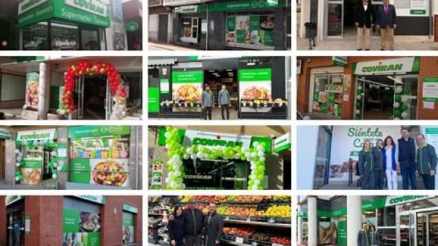 Covirán abre 12 nuevos supermercados en Marzo